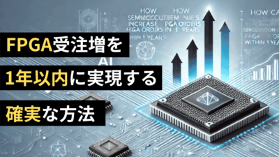 半導体企業がFPGAの受注増を1年以内に実現する確実な方法