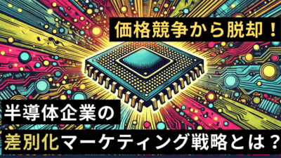 価格競争から脱却！半導体企業による差別化マーケティング戦略とは？